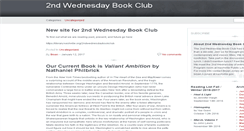 Desktop Screenshot of 2ndwednesdaybookclub.nashvillepubliclibrary.org